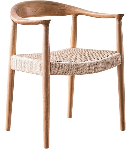 Amazon.com: ZGYDNM Joylove Japanese Solid Wood Rope Woven Dining